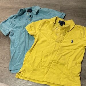 Polo by Ralph Lauren Kids Blue and Yellow Polos
